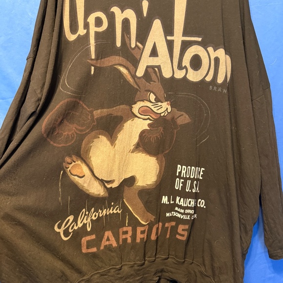 Rundholz Animated Tunic, Stretches, Excellent, OS/Plus/Reg Ships from US RARE - Picture 2 of 6